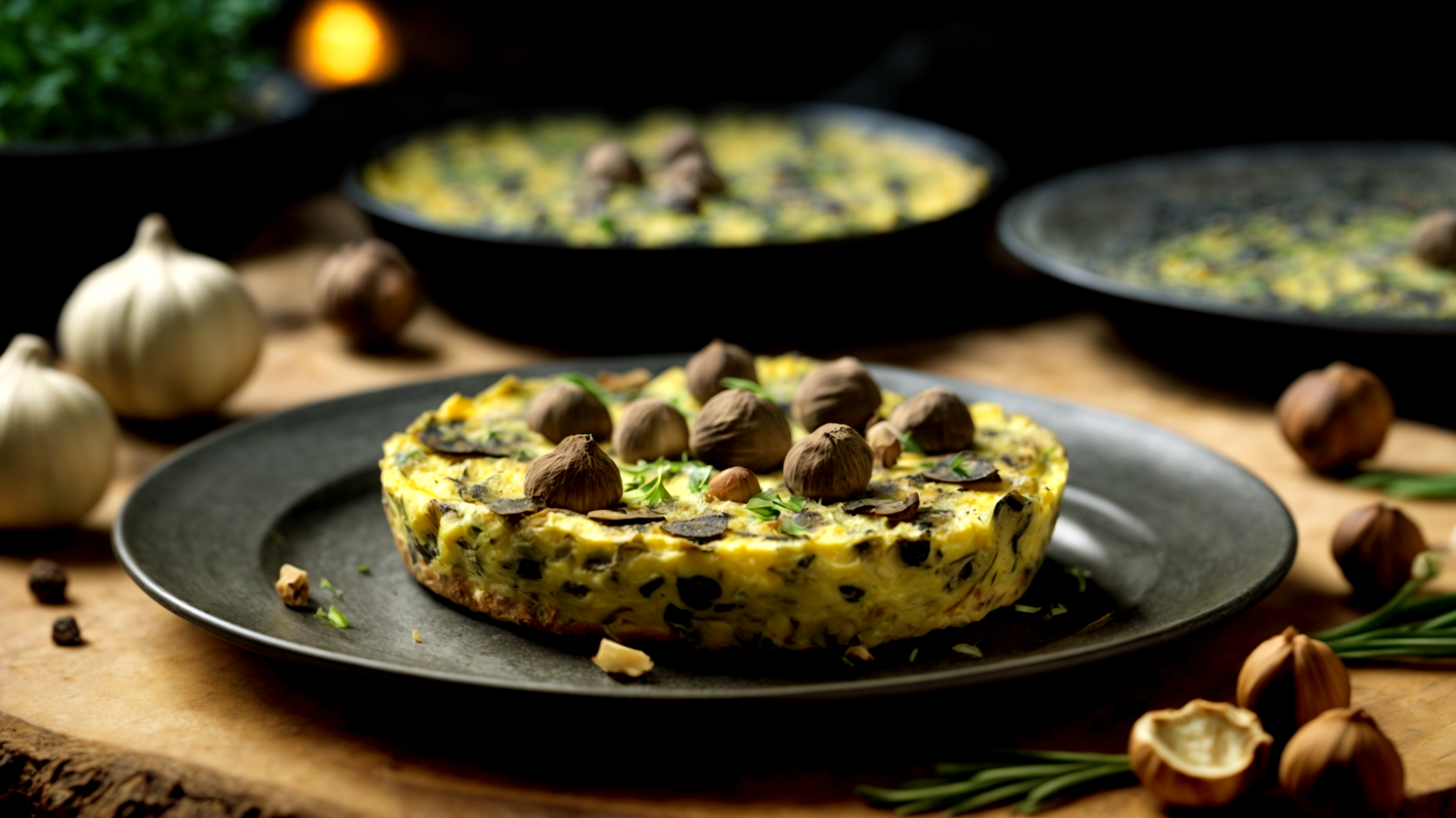 Frittata tartufo castagne"