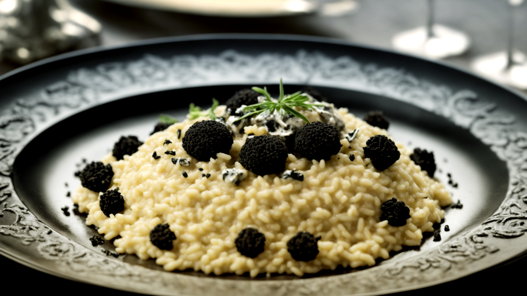 Risotto tartufo cardi"