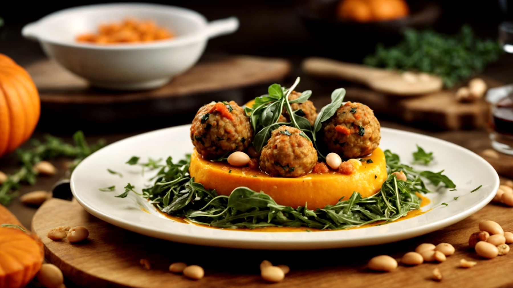 polpette fagioli zucca"