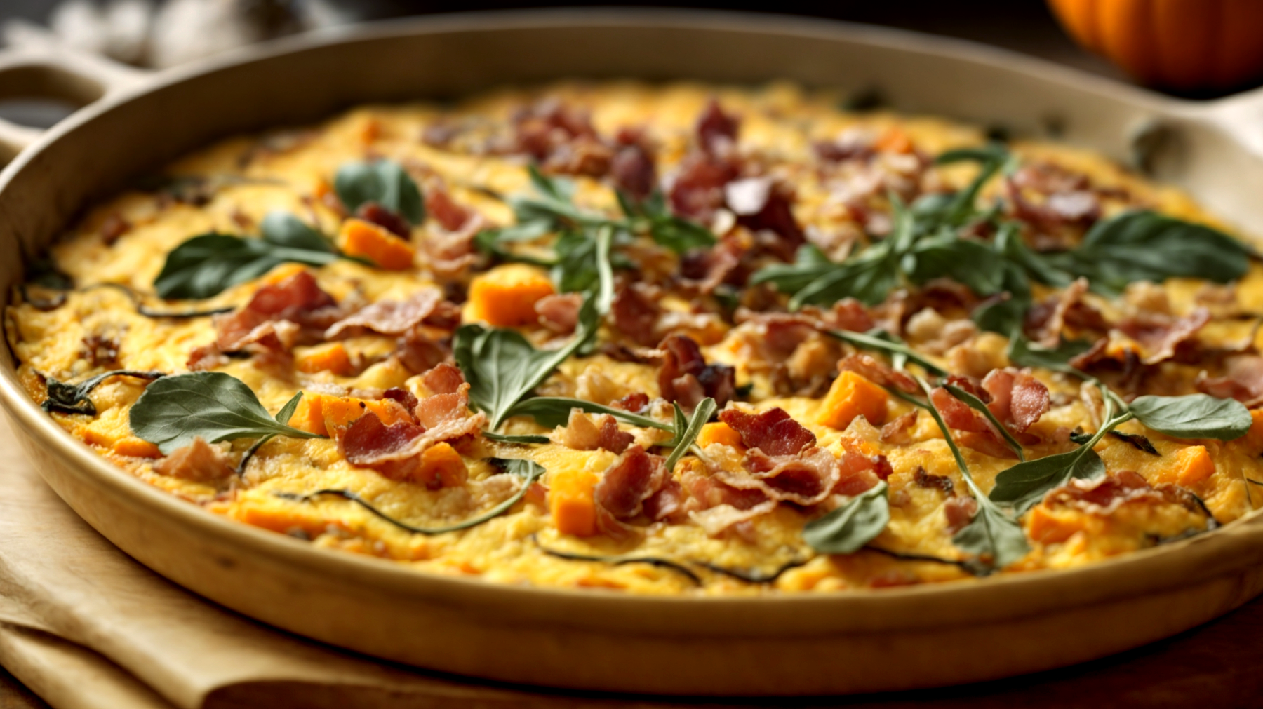 zucca cipolle frittata"