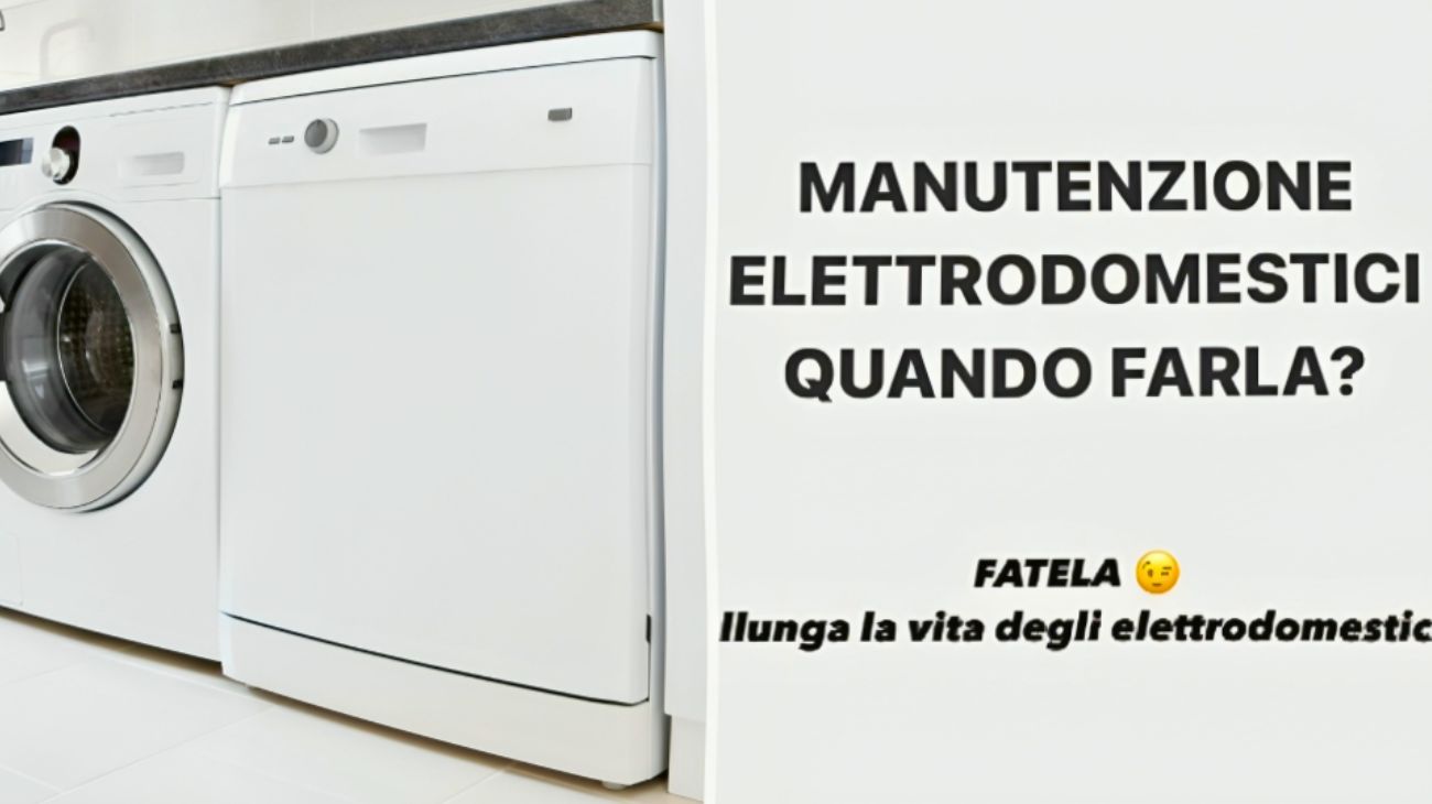 Elettrodomestici manutenzione