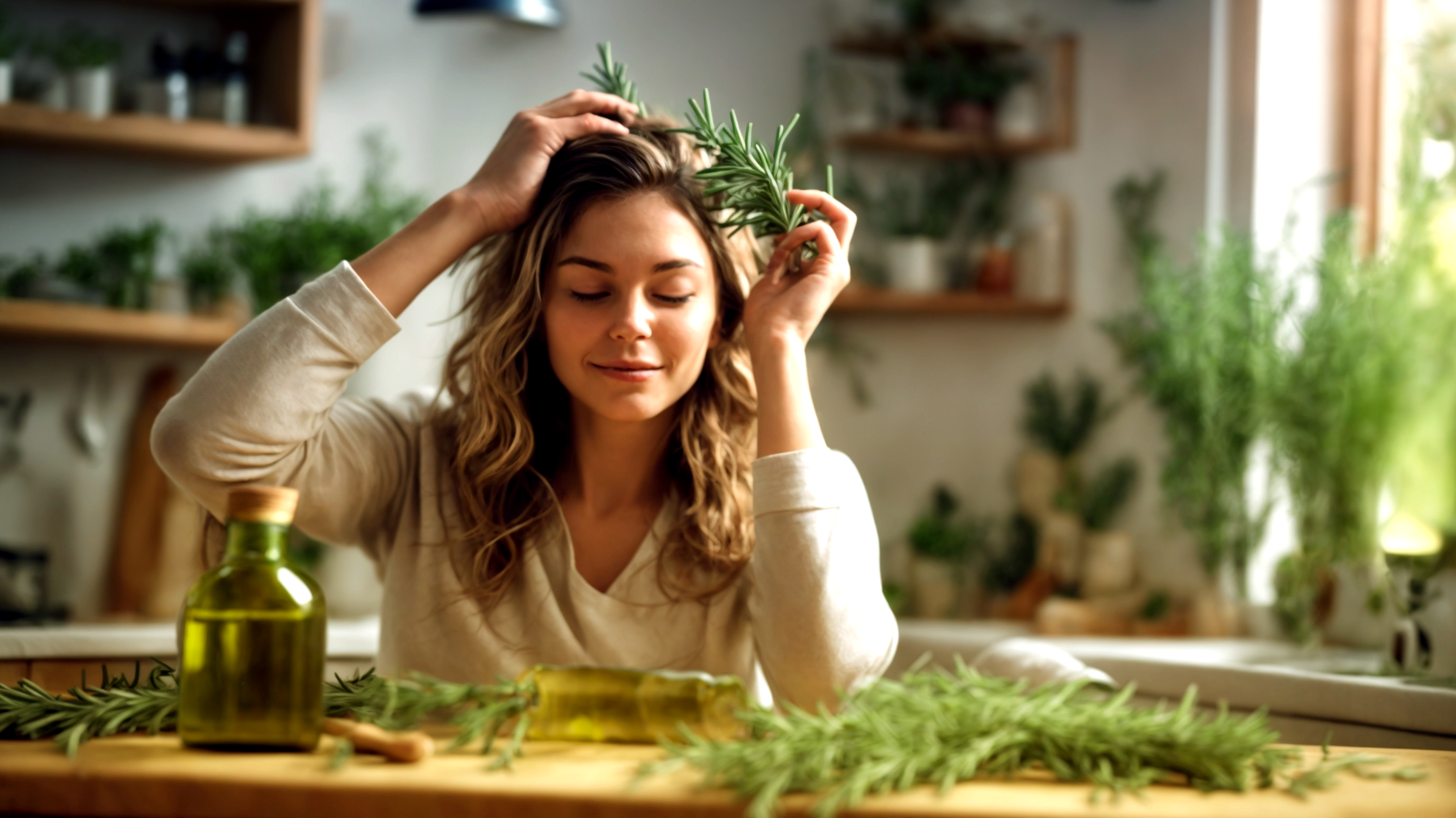 Rosmarino capelli olio essenziale"